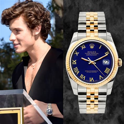 shawn mendes rolex|Shawn Mendes has joined the watch game (and is winning).